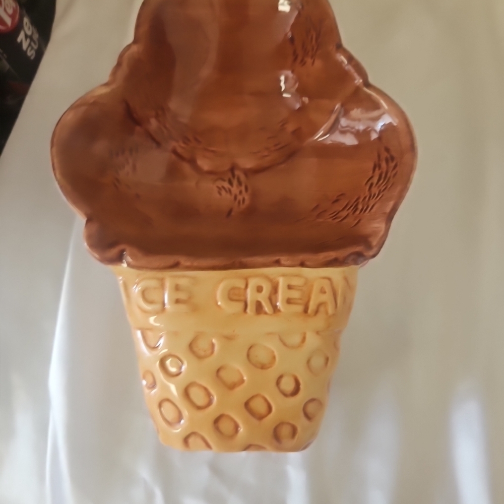 Set of 6 Ice-Cream Bowls / Dishes Stackable Ceramic Lotus 1995 Vintage - Picture 6 of 13